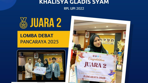 Mahasiswa UPI Cibiru Raih Juara 2 Lomba Debat PANCARAYA 2025